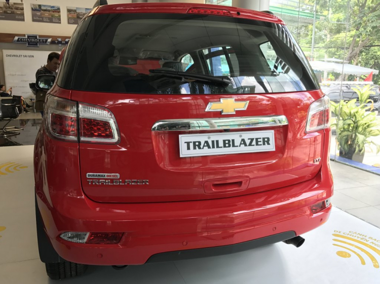 Lô Chevrolet Trailblazer đầu tiên xuất hiện tại đại lý