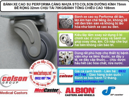 bánh xe cao su cấp thuốc y tế bệnh viện colson xoay phi 75 www.banhxepu.net.jpg