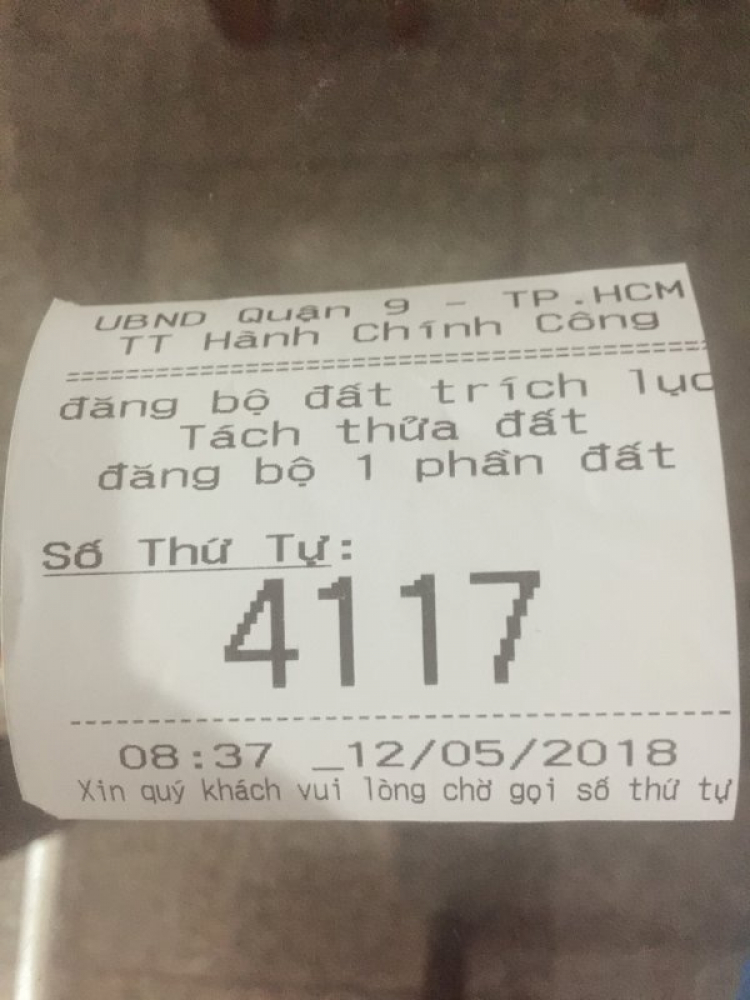 Cập nhật tình hình đất giá quận 9