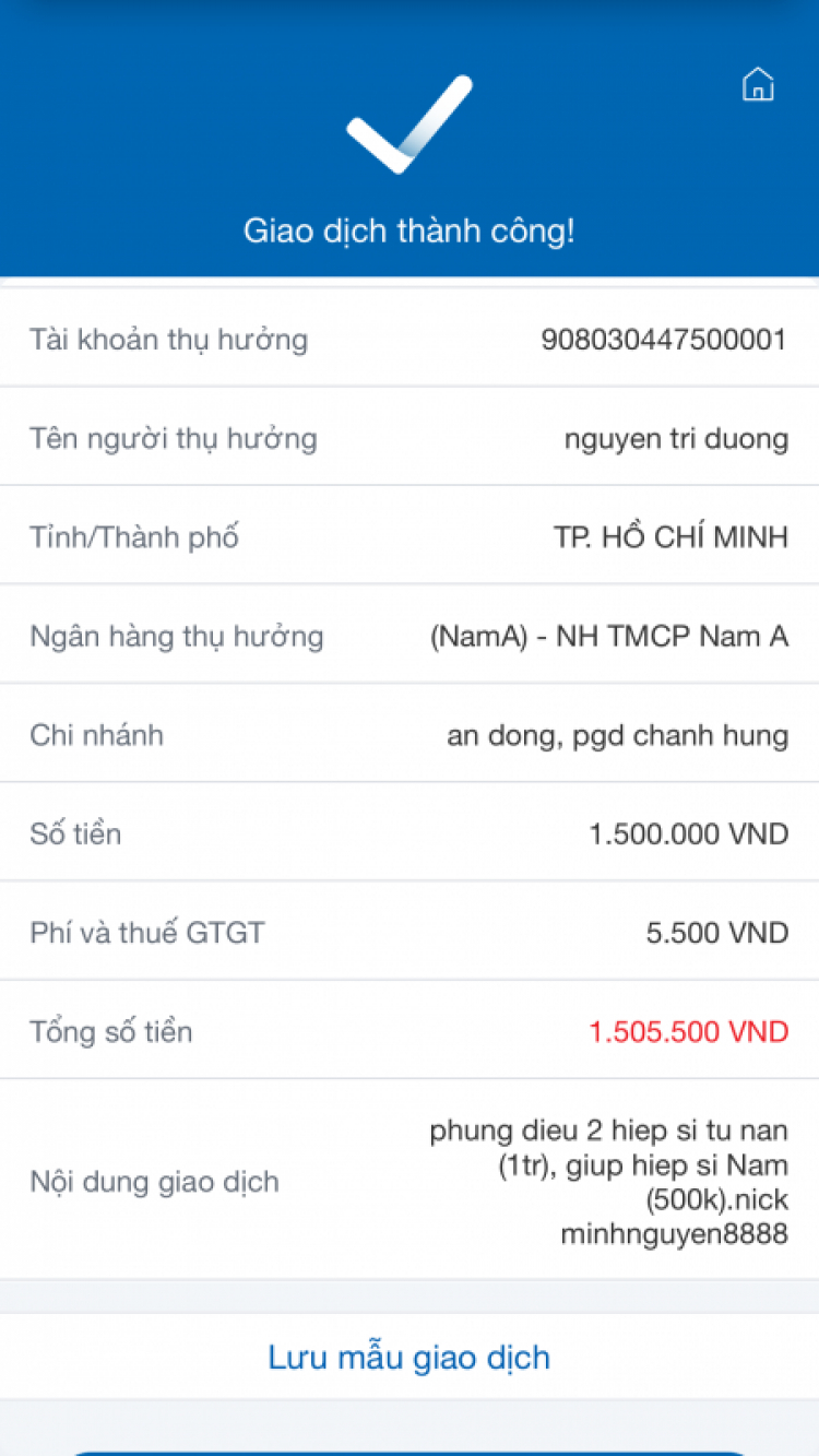 TIẾP NHẬN CHUYỂN GIAO TIỀN PHÚNG ĐIẾU TỚI GIA ĐÌNH HIỆP SĨ ĐƯỜNG PHỐ TỬ NẠN - Đã khoá sổ TIẾP NHẬN CHUYỂN GIAO TIỀN PHÚNG ĐIẾU TỚI GIA ĐÌNH HIỆP SĨ ĐƯỜNG PHỐ TỬ NẠN - Đã khoá sổ