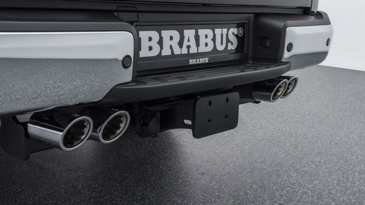 Brabus độ bán tải Mercedes-Benz X250d lên công suất 211 mã lực