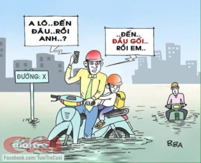TP.HCM mùa nước nổi đã về