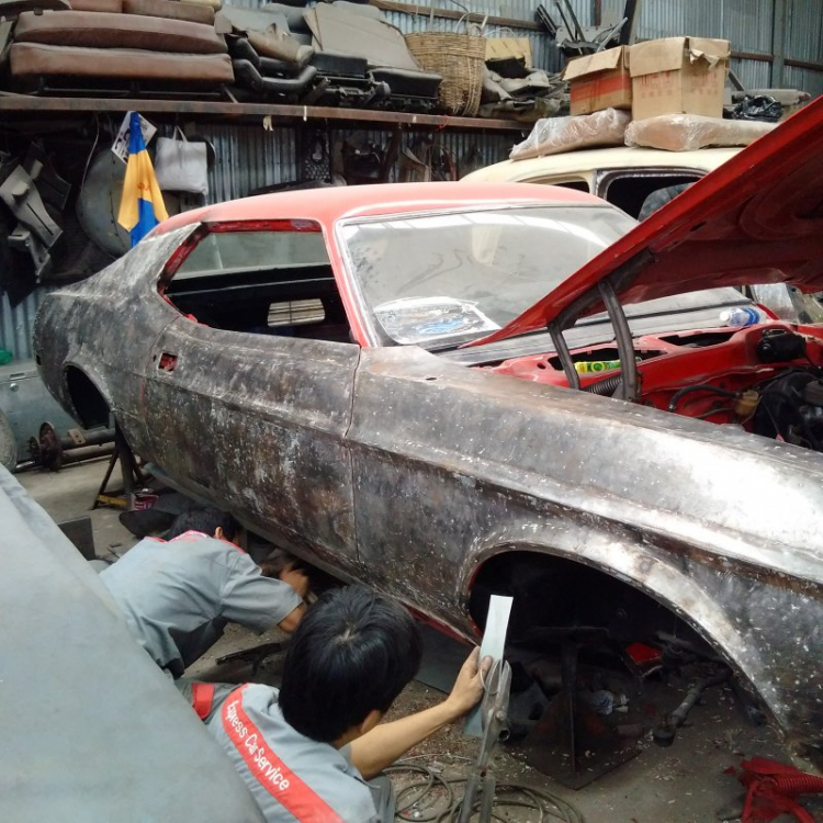 Nhật ký phục hồi chiếc Ford Mustang 351 Cleveland 1972: Thay đổi quan niệm về phục chế xe cổ Nhật ký phục hồi chiếc Ford Mustang 351 Cleveland 1972: Thay đổi quan niệm về phục chế xe cổ