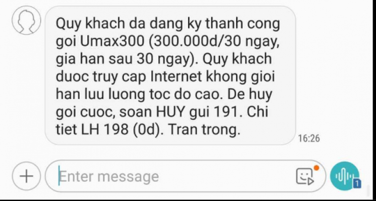 em đã mắc lừa Viettel