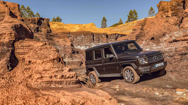 Mercedes-Benz G-Class thế hệ mới sẽ có phiên bản máy dầu với tên gọi G 350d 4Matic