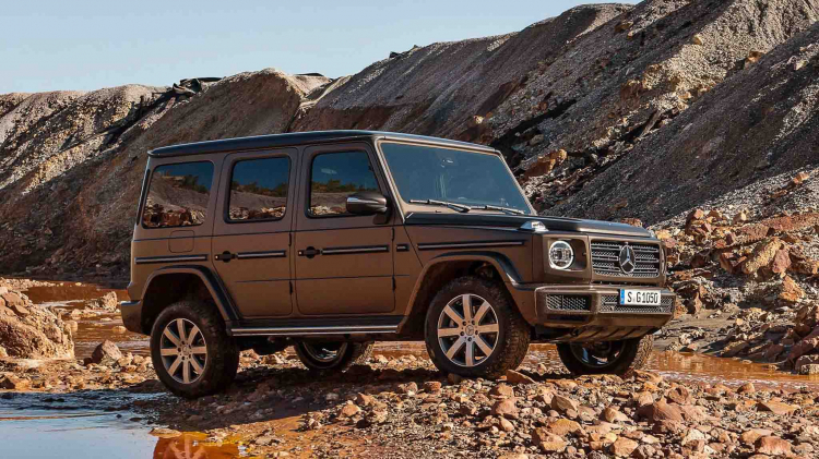 Mercedes-Benz G-Class thế hệ mới sẽ có phiên bản máy dầu với tên gọi G 350d 4Matic