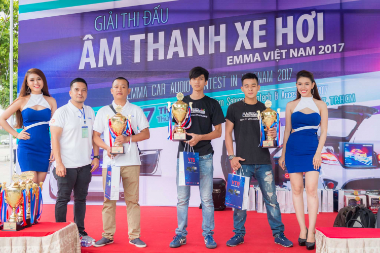 Danh sách xe và các hạng mục tại Giải đấu Âm thanh Xe hơi Việt Nam 2018