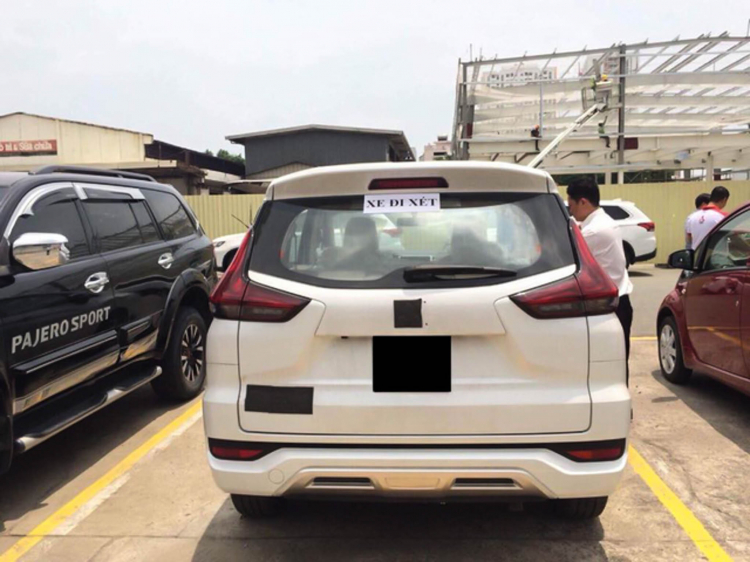 Mẫu xe MPV 7 chỗ Mitsubishi Xpander 2018 tiếp tục xuất hiện tại Việt Nam