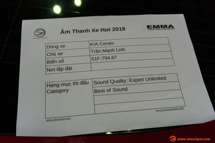 Đang diễn ra Giải thi đấu Âm thanh Xe hơi Việt Nam 2018 tại SECC, quận 7 Đang diễn ra Giải thi đấu Âm thanh Xe hơi Việt Nam 2018 tại SECC, quận 7