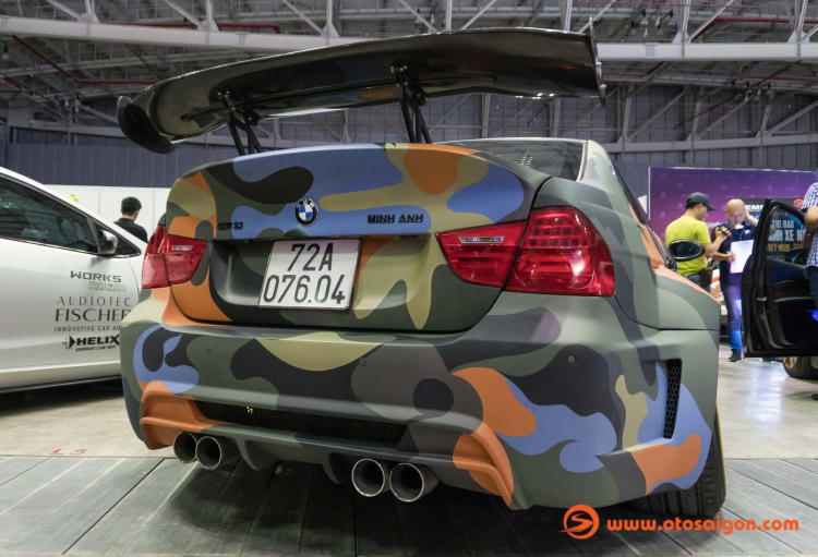 BMW 3-Series độ wide-body tại Giải thi đấu Âm thanh Xe hơi Việt Nam 2018
