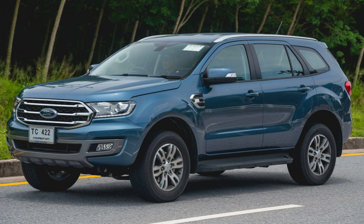 Ford Everest 2018 mở đặt cọc; giá tạm tính từ 900 triệu đến 1,35 tỷ đồng