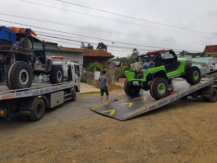 Đại hội võ lâm offroaf 4x4 gặp 2x1 tại K'La - K'Tường - Tam Bố đầu mưa 2018