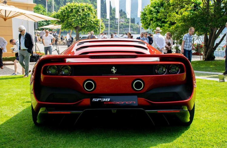 Tìm hiểu về Ferrari SP38: Chiếc siêu xe ''hàng thửa'' tại sự kiện Concorso d’Eleganza Villa d’Este