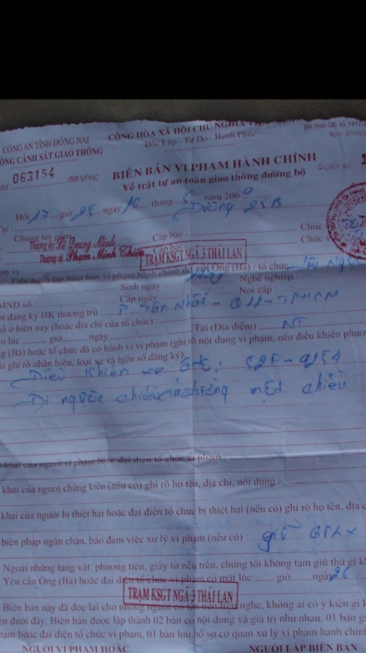 Hình bắn tốc độ ban đêm
