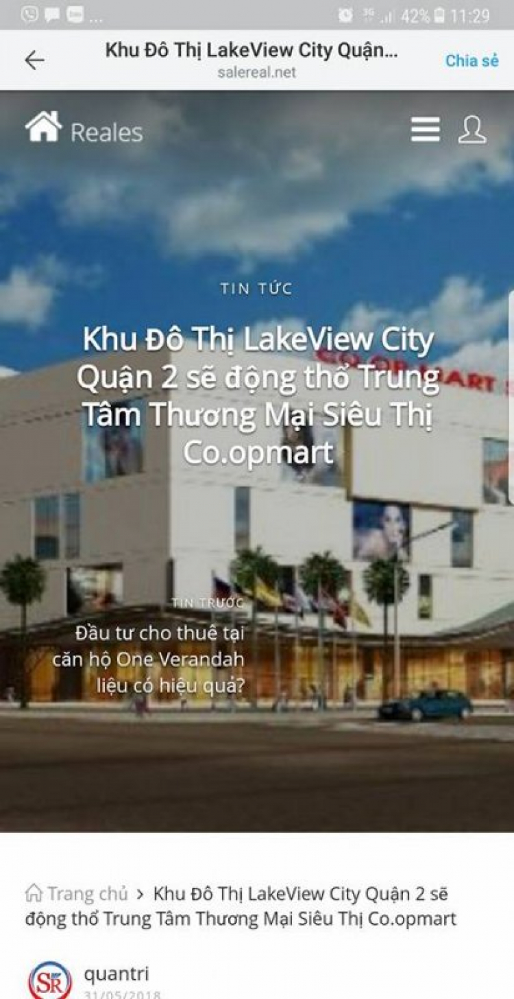 Cập nhật tình hình đất giá quận 9