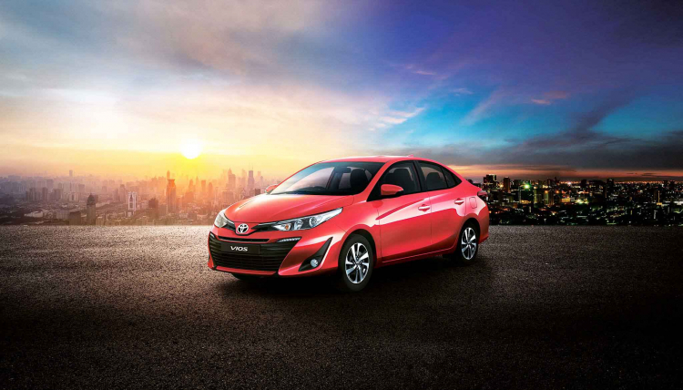 Toyota Vios 2018 dự kiến sẽ ra mắt tại Việt Nam trong thời gian tới; giống Vios 2018 tại Singapore