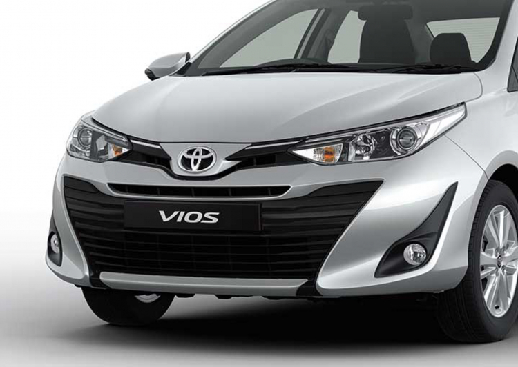 Toyota Vios 2018 dự kiến sẽ ra mắt tại Việt Nam trong thời gian tới; giống Vios 2018 tại Singapore