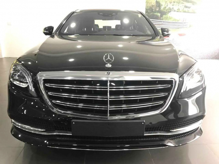 Ảnh thực tế Mercedes-Benz S450L 2018 sắp được ra mắt