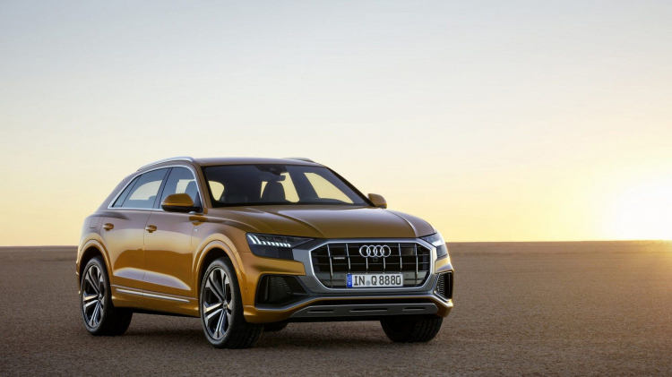 Audi Q8 2019 sẽ chính thức ra mắt vào 7 giờ tối nay, lộ diện những hình ảnh đầu tiên