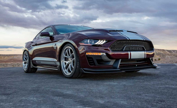 Shelby giới thiệu ''siêu rắn'' Super Snake 2018 mạnh 800 mã lực nâng cấp từ Ford Mustang 2018