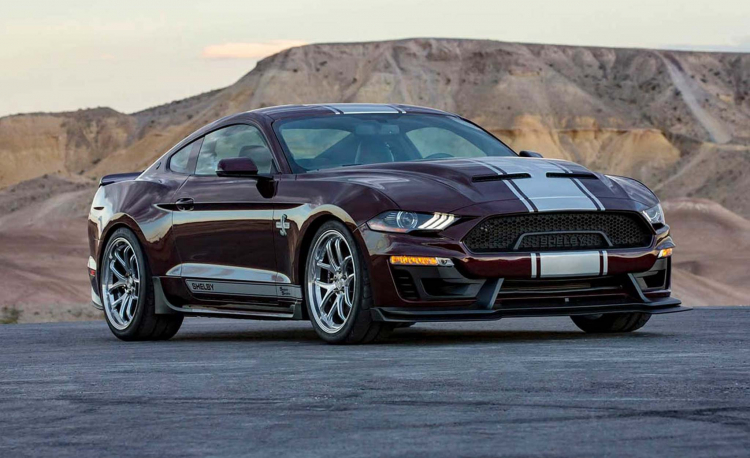 Shelby giới thiệu ''siêu rắn'' Super Snake 2018 mạnh 800 mã lực nâng cấp từ Ford Mustang 2018