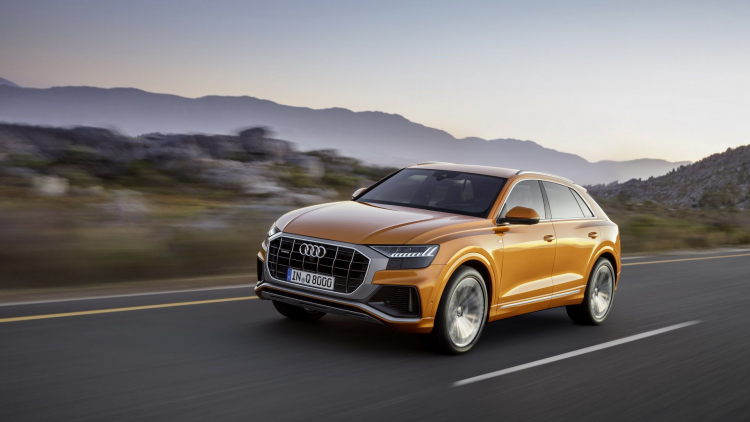 Audi Q8 2019 chính thức ra mắt - đối trọng của BMW X6 và Mercedes GLE Coupe