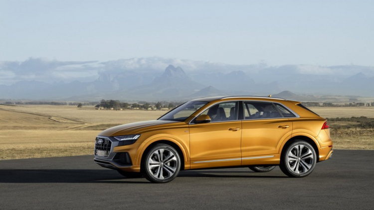 Audi Q8 2019 chính thức ra mắt - đối trọng của BMW X6 và Mercedes GLE Coupe