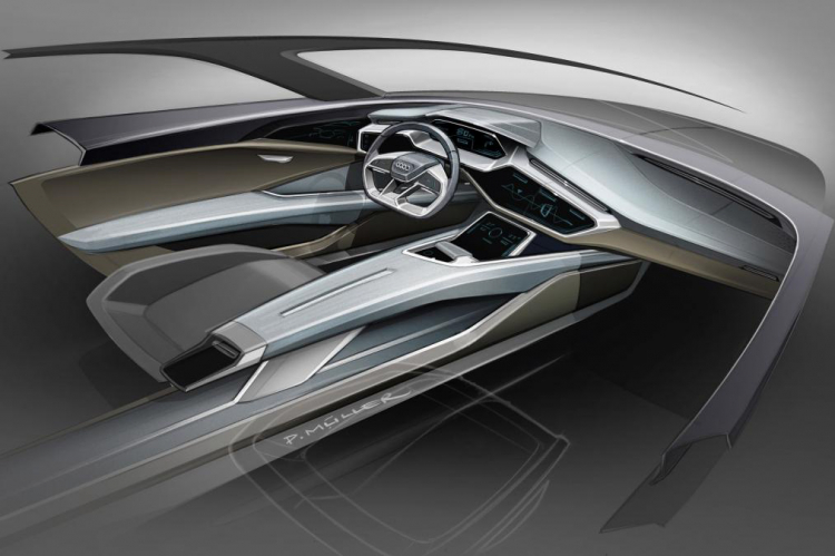 Audi sẽ giới thiệu mẫu SUV điện e-tron mới vào tháng 8 năm nay