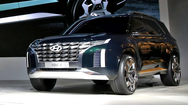 Hyundai ra mắt SUV cỡ lớn HDC-2 Grandmaster concept: Thiết kế táo bạo và nam tính