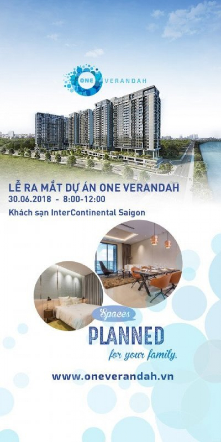 Tiến độ mở bán One Veranda, Q2 Tiến độ mở bán One Veranda, Q2
