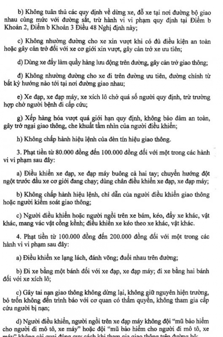 Xe đạp vô làn xe hơi được lên báo...