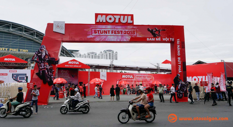 Khai mạc Motul Stunt Fest 2018 cùng với Ngày Hội Chăm Sóc Xe Ô tô tại TP. HCM