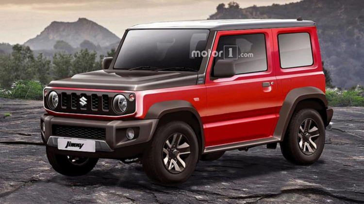 Suzuki Jimny 2019 tiếp tục rò rỉ hình ảnh mới nhất; dự kiến ra mắt vào tháng 07/2018