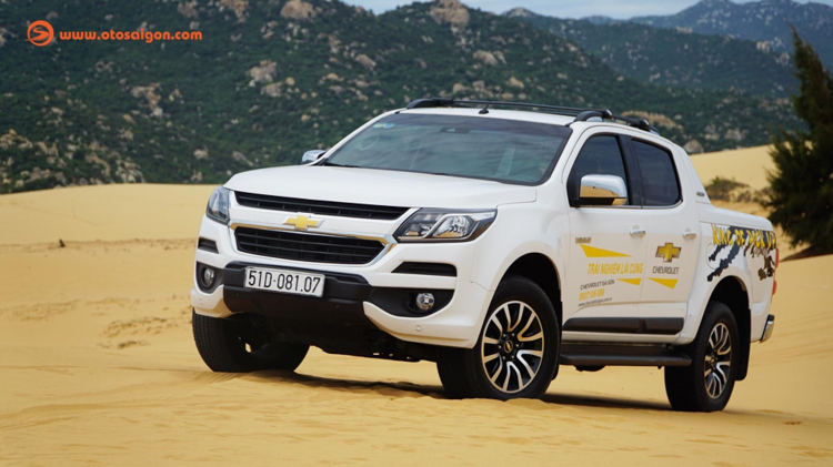 Bán tải Chevrolet Colorado bán chạy nhất phân khúc trong tháng 05/2018 vừa qua; doanh số 470 chiếc