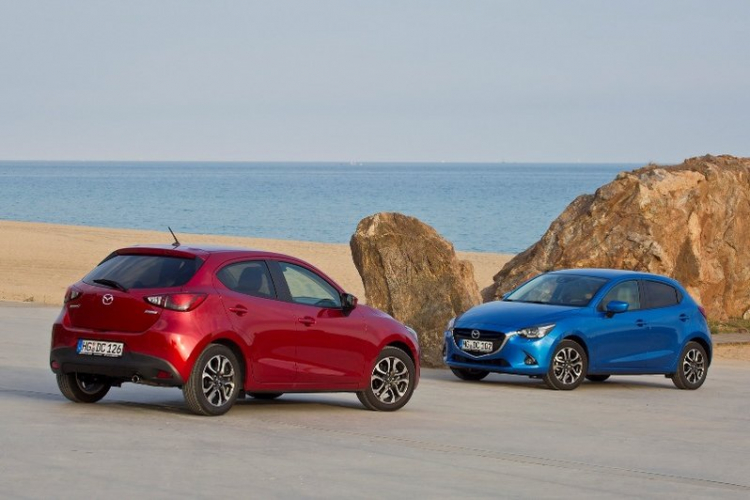 Cận cảnh Mazda2 2015 phiên bản Châu Âu Cận cảnh Mazda2 2015 phiên bản Châu Âu