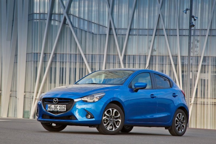 Cận cảnh Mazda2 2015 phiên bản Châu Âu Cận cảnh Mazda2 2015 phiên bản Châu Âu
