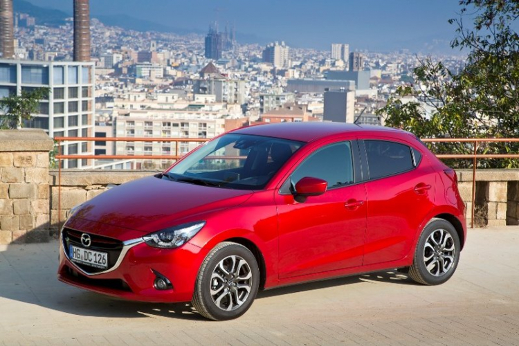 Cận cảnh Mazda2 2015 phiên bản Châu Âu Cận cảnh Mazda2 2015 phiên bản Châu Âu