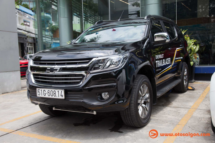 Chi tiết nội thất Chevrolet Trailblazer phiên bản cao cấp 2.8L 4x4 AT LTZ