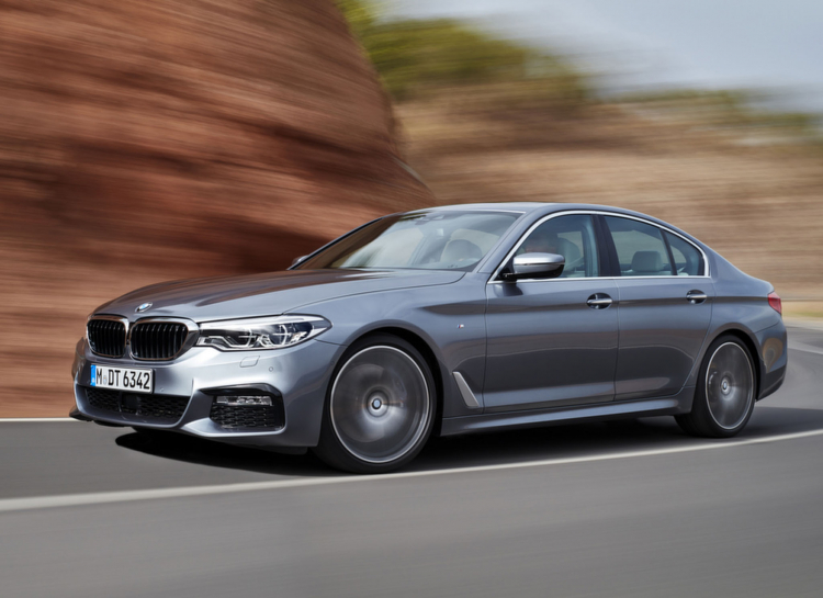 BMW 5 Series thế hệ hoàn toàn mới xuất hiện tại Hà Nội