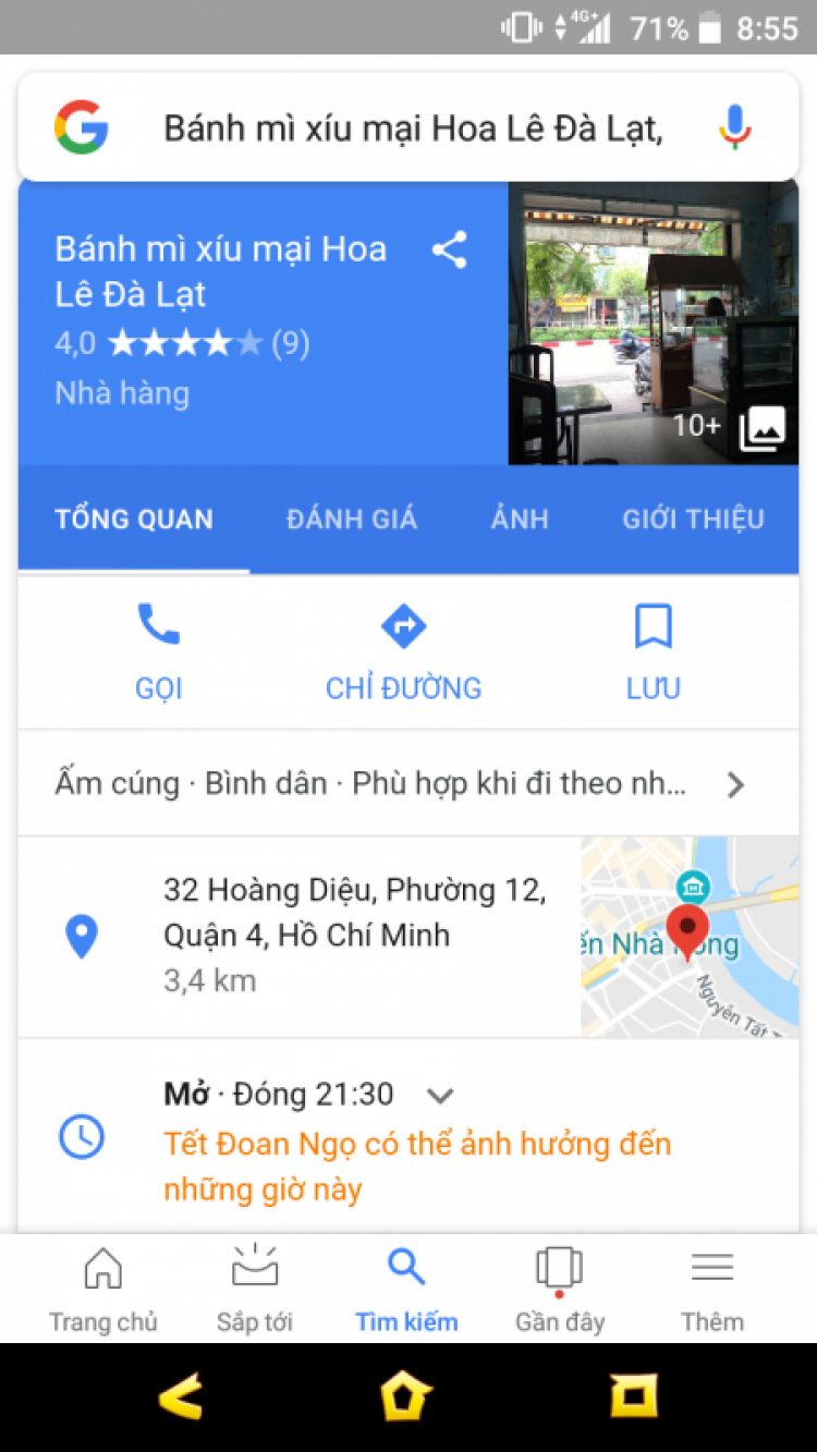 Bánh mì xíu mại ở đâu ngon?