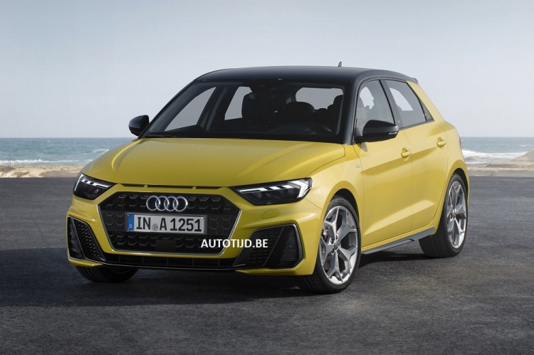 Audi A1 2019 lộ diện trước thềm ra mắt: hiện đại và trẻ trung hơn