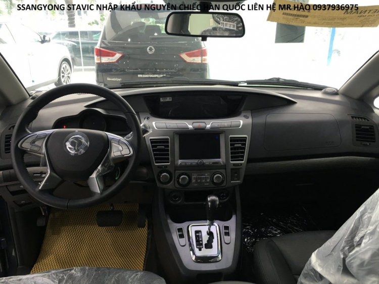 ĐÁNH GIÁ XE SSANGYONG STAVIC 2017, 7 CHỖ NHẬP KHẨU NGUYÊN CHIẾC HÀN QUỐC