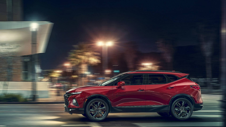 Chevrolet Blazer 2019 chính thức ra mắt: ngoại hình thể thao, động cơ V6 300 mã lực Chevrolet Blazer 2019 chính thức ra mắt: ngoại hình thể thao, động cơ V6 300 mã lực