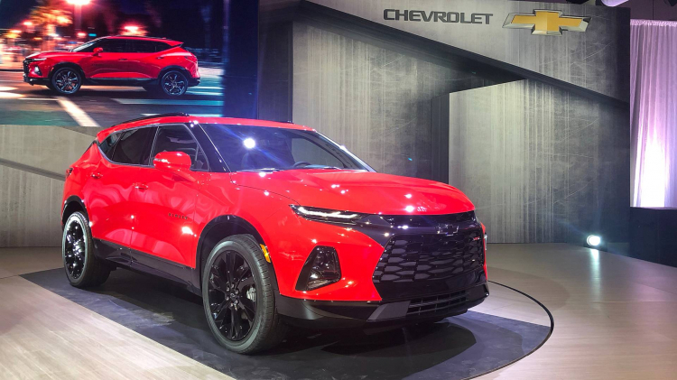 Chevrolet Blazer 2019 chính thức ra mắt: ngoại hình thể thao, động cơ V6 300 mã lực Chevrolet Blazer 2019 chính thức ra mắt: ngoại hình thể thao, động cơ V6 300 mã lực
