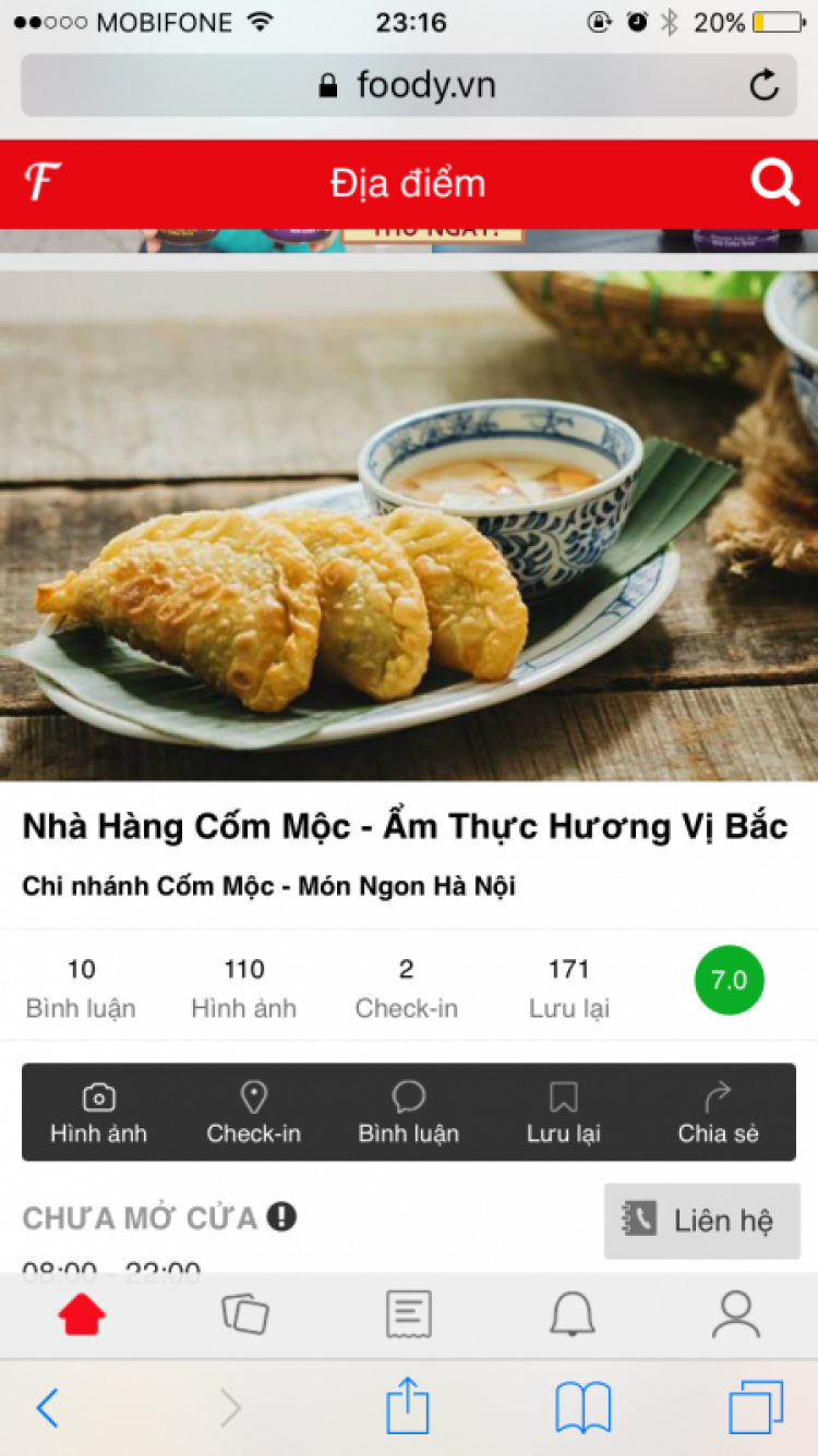 Tìm quán bánh gối