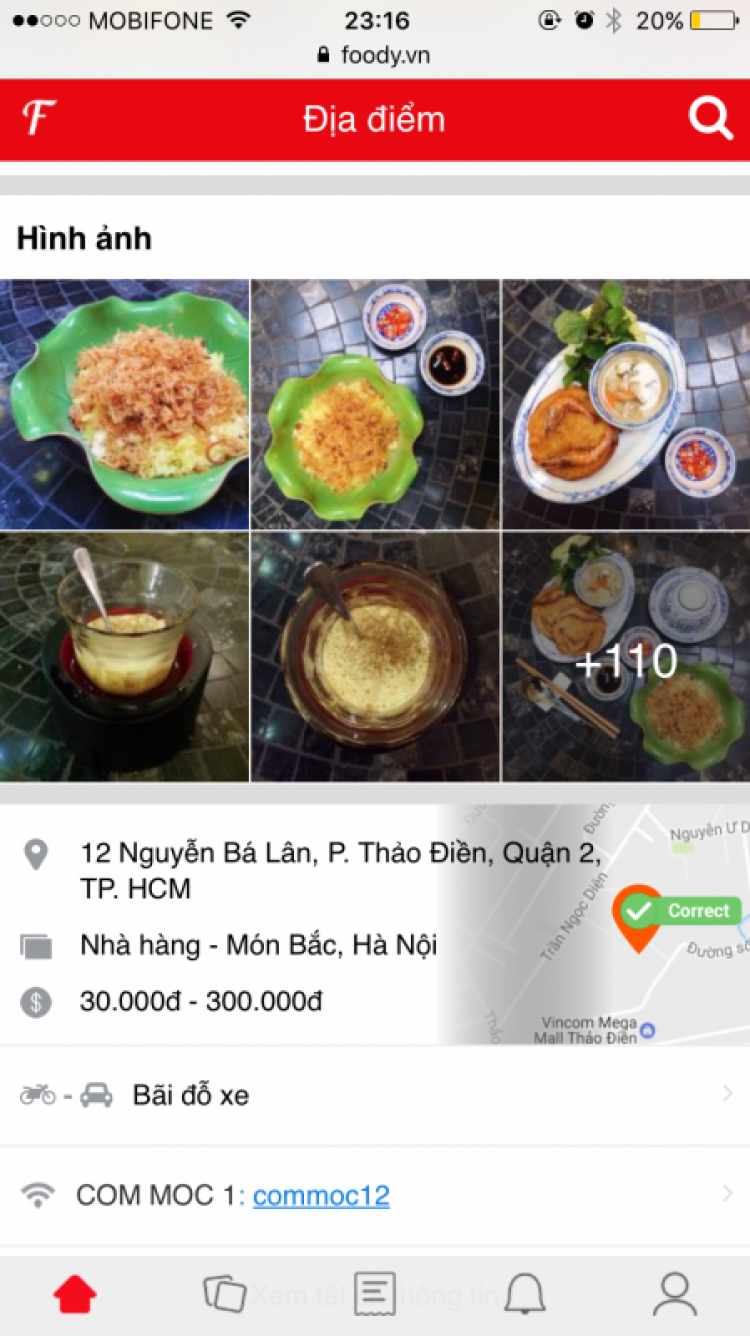 Tìm quán bánh gối