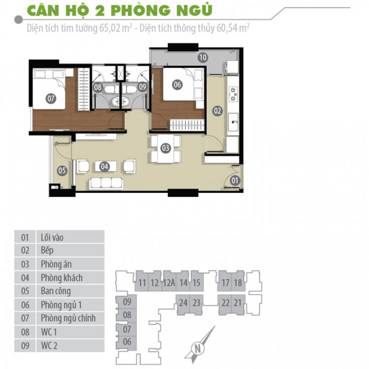 Căn hộ 2PN - bộ bàn ăn? Căn hộ 2PN - bộ bàn ăn?