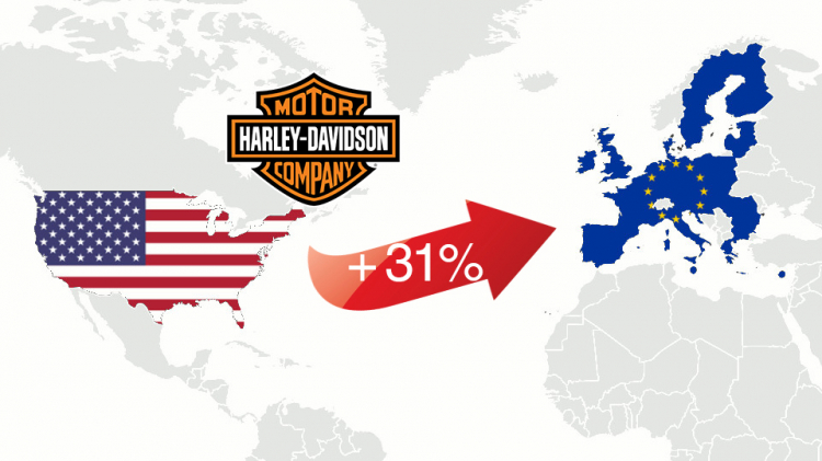 Harley-Davidson chuyển sản xuất ra nước ngoài để tránh thuế quan