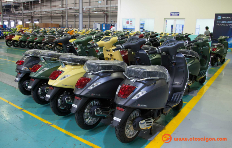 Tham quan nhà máy Piaggio Việt Nam tại tỉnh Vĩnh Phúc; hiện đại và ngăn nắp