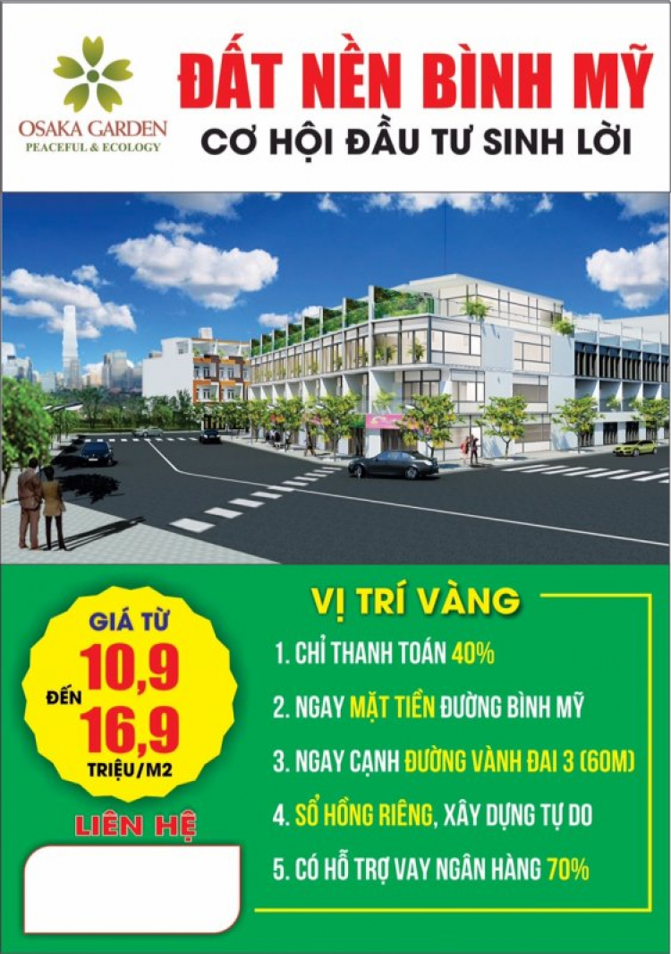 Đất Bình Mỹ- Củ Chi Có Thật Sự Hấp Dẫn?